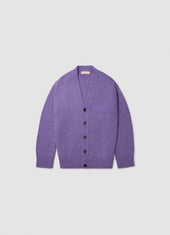 Mens Maura V-neck Cardigan in Heather