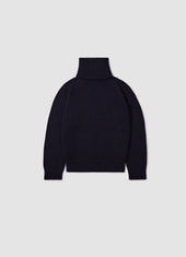 Mens Balla Slouch Rollneck in Navy