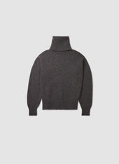 Balla Slouch Rollneck in Derby Grey